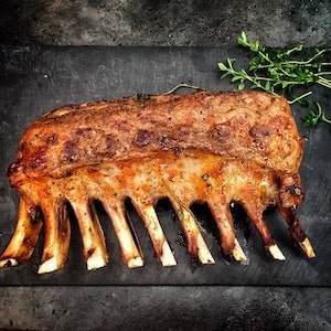 Preparing a Prime Rib for Smoking 